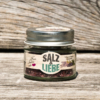 Salz und Liebe - Schwarzbeere Blaubeere Lavendel Salz - grobes Grillsalz